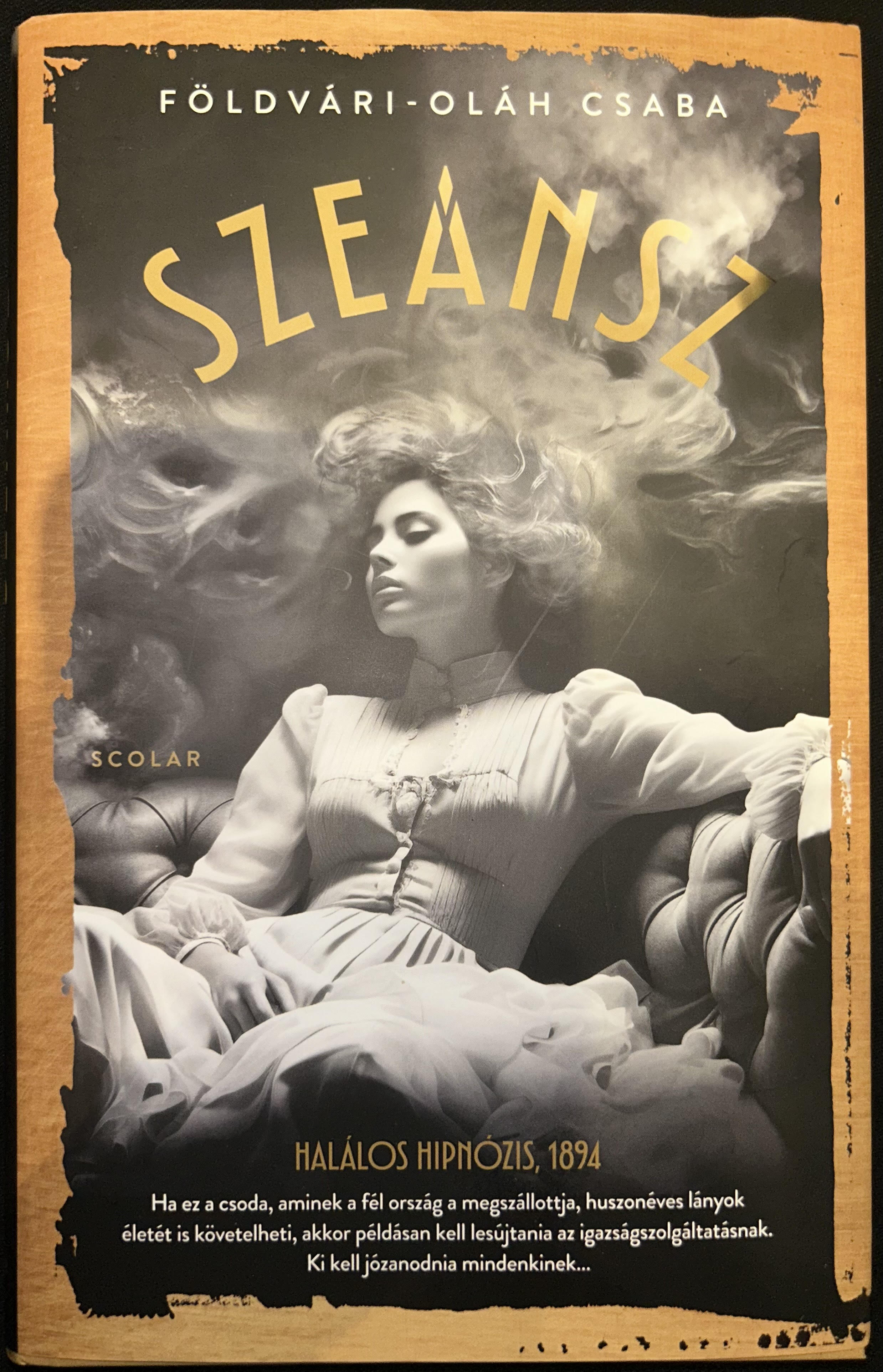 Szeánsz könyv borító